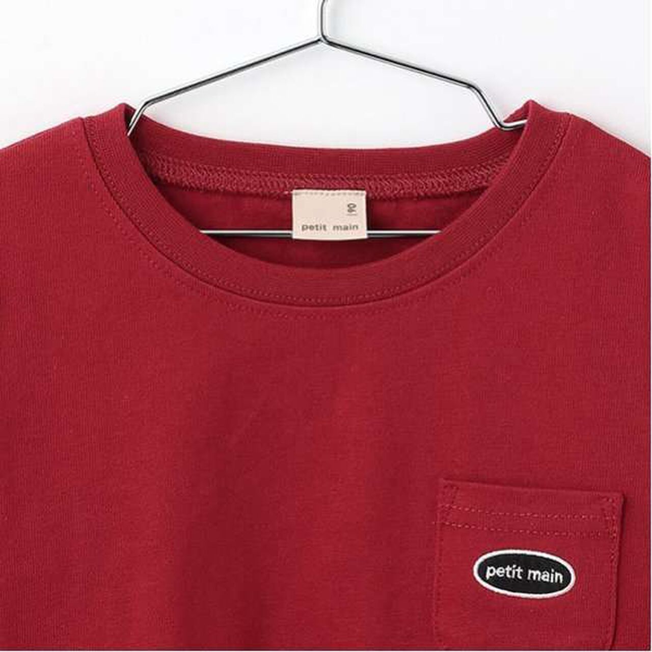 Solid Long Sleeve T-Shirt,Light pink, large image number 7