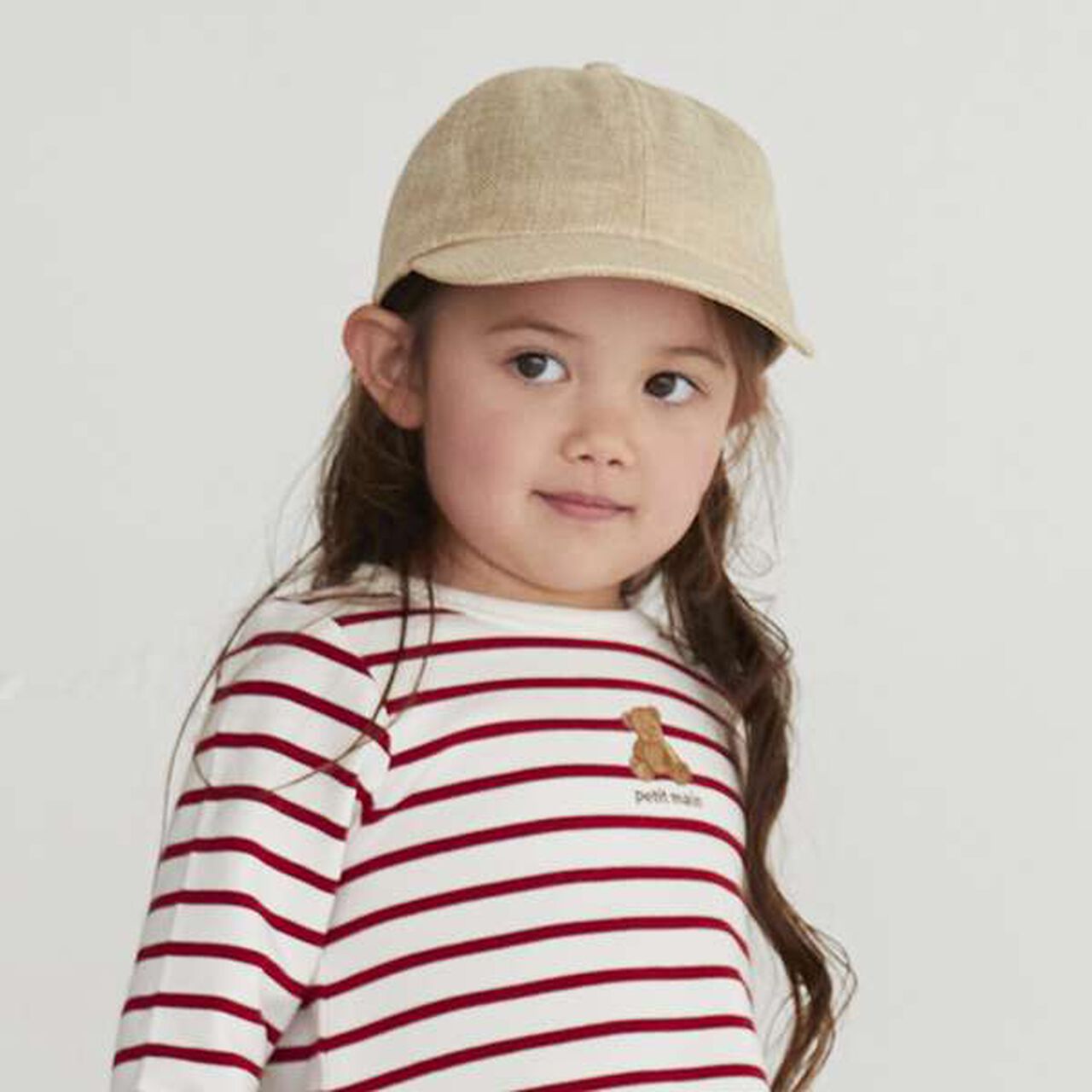 Woven Ribbon Back Cap,Black, large image number 6