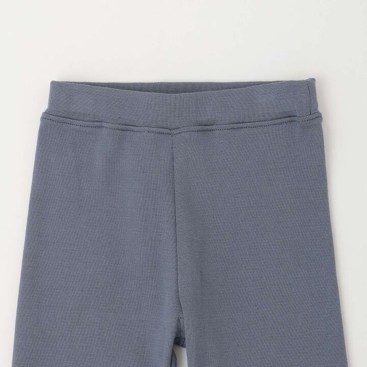 Car One-Point Embroidery 6/10 Length Leggings,Blue gray, medium image number 2