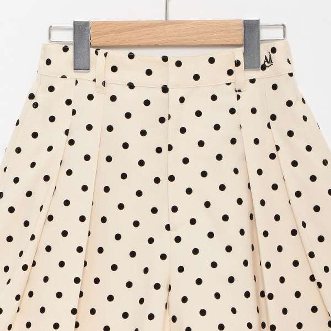 [AMI] Side Pleats Shorts,Black, large image number 12