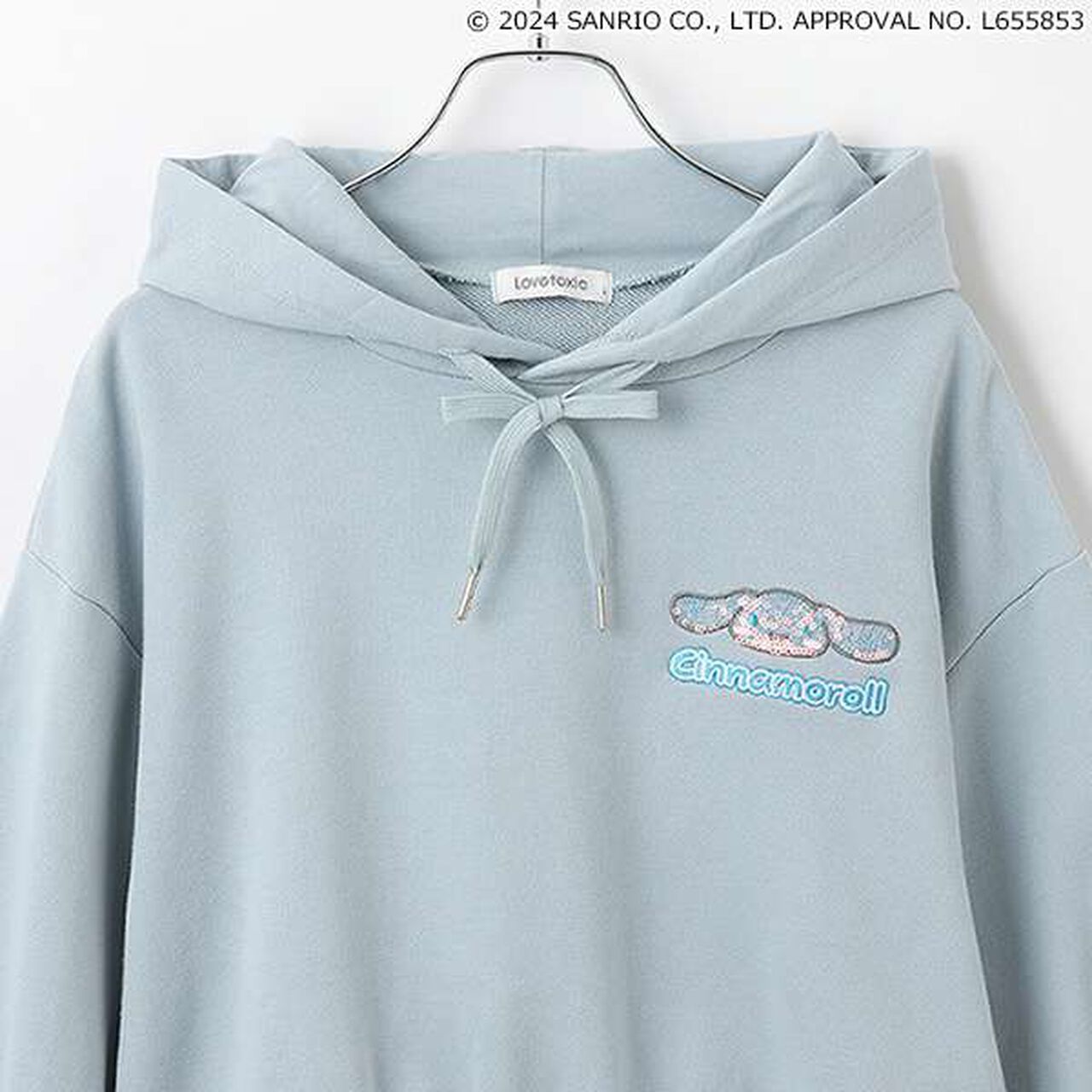 [Sanrio Characters] Assorted Parka,Sax blue, large image number 4