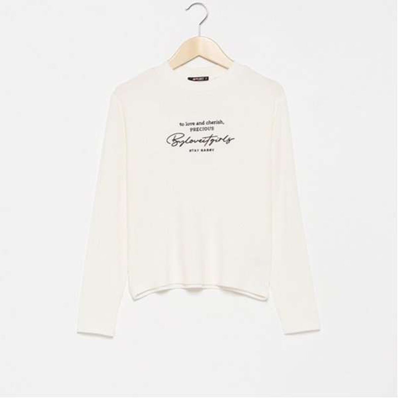 Micro-Fleece Long Sleeve T-Shirt,Black, large image number 14