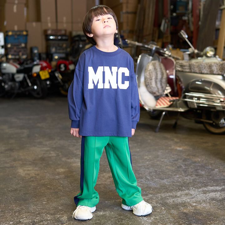 [MNCM] Kaiteki Tenjiku Logo Print Big T-Shirt,Black, medium image number 29