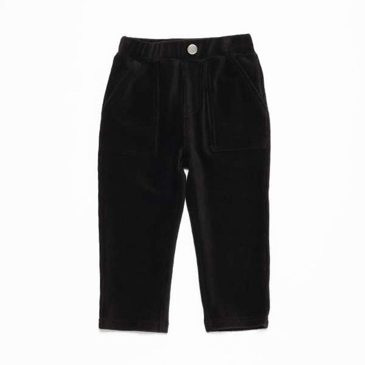 Cut Corduroy Baker Pants,Black, large image number 10