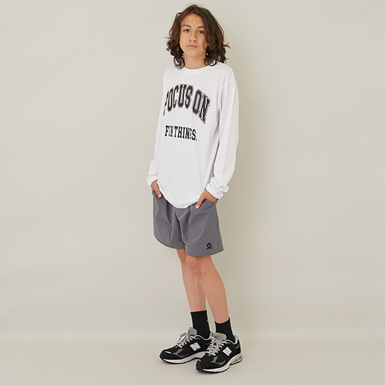 [Easycare] Poly Lip Shorts,Khaki, large image number 16