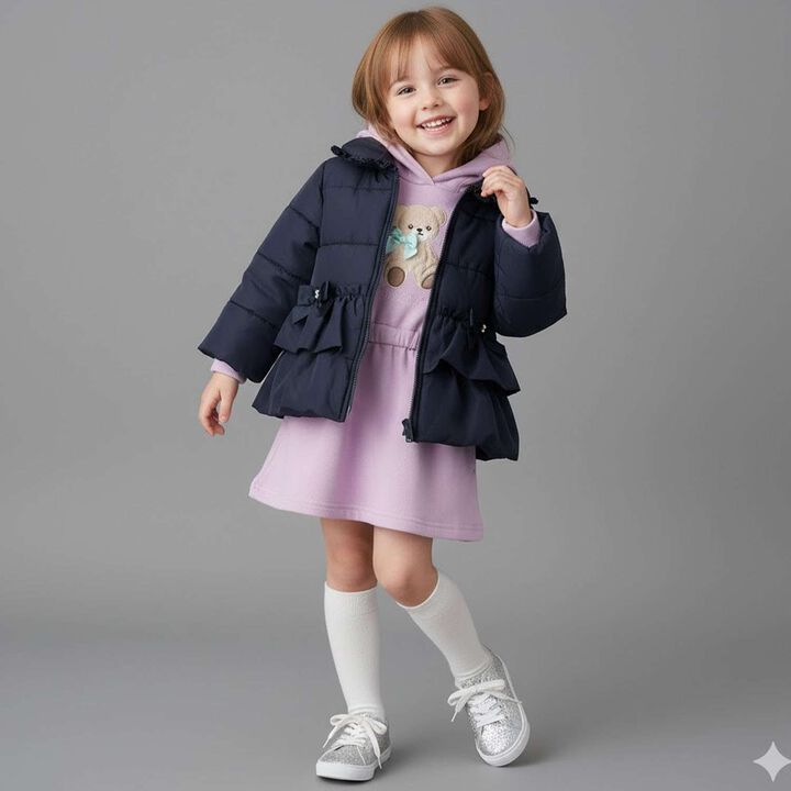 Padded Peplum Blouson,Pink, medium image number 19