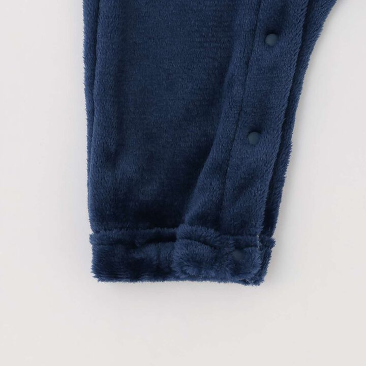 Creature T-Shirt & Boa Fabric Overalls Set,Navy, medium image number 18