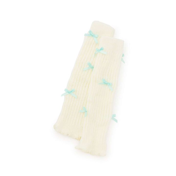 Chibi Loose Socks with Ribbon,Black, medium image number 2