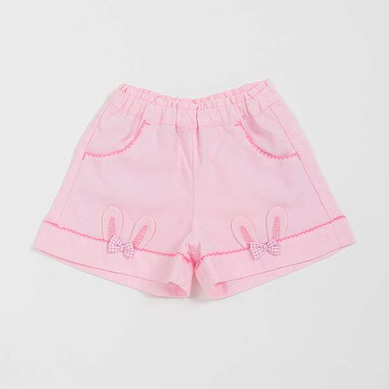Bunny Ear Shorts,Light pink, large image number 0