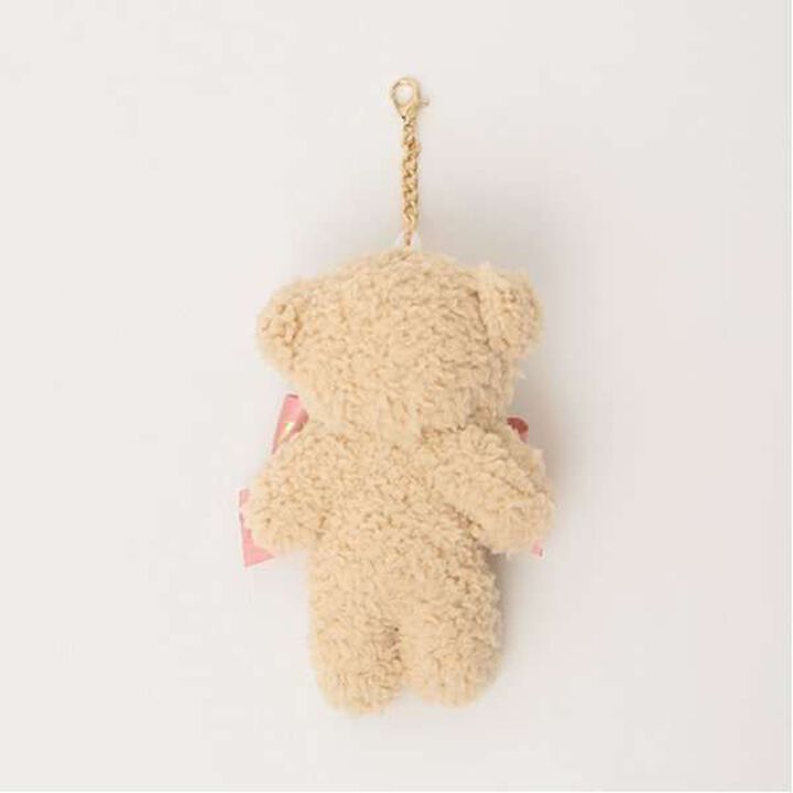 Glen Check Shorts with Bear Charm,Black, medium image number 18