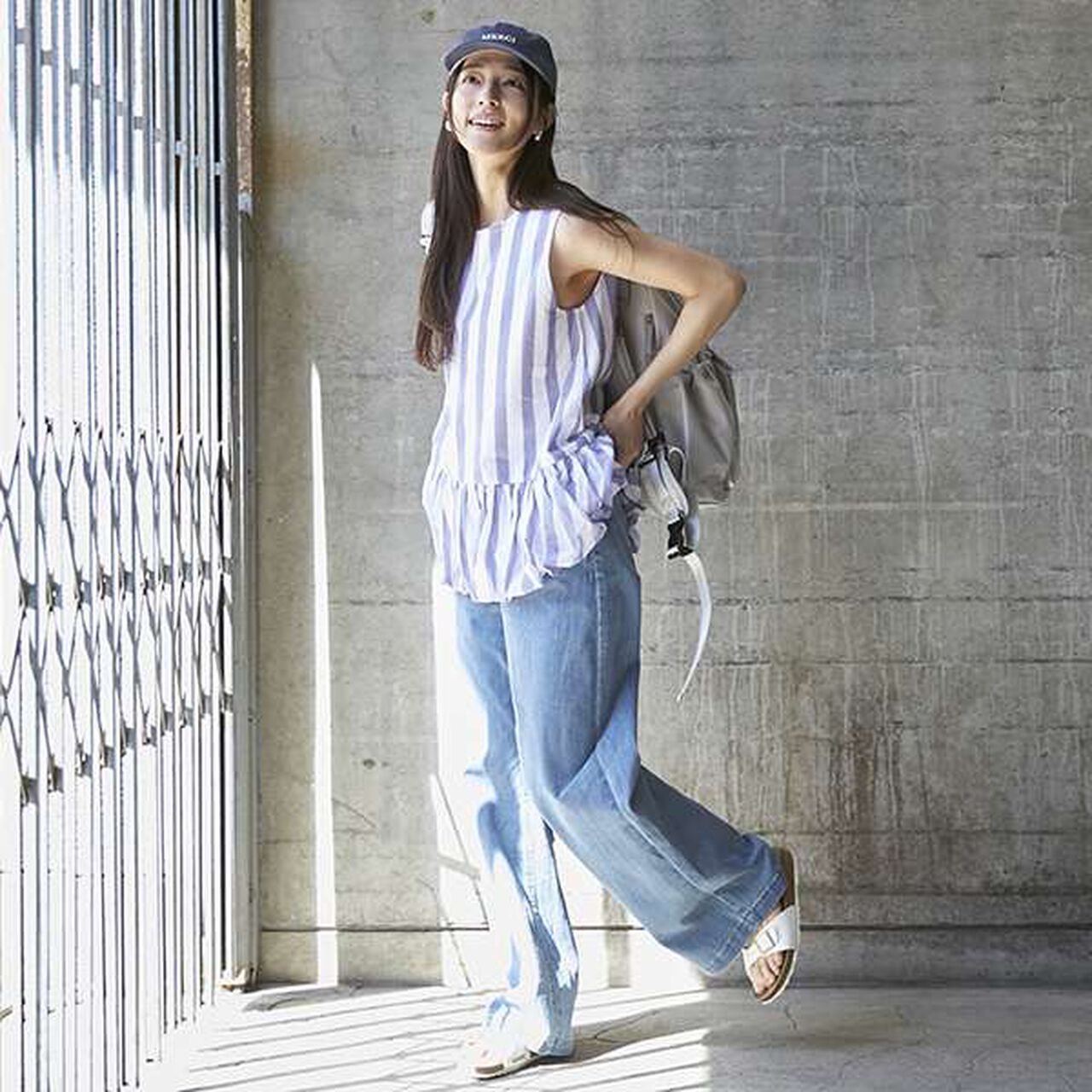 [LADIES] MERCI Cap,Light blue, large image number 6