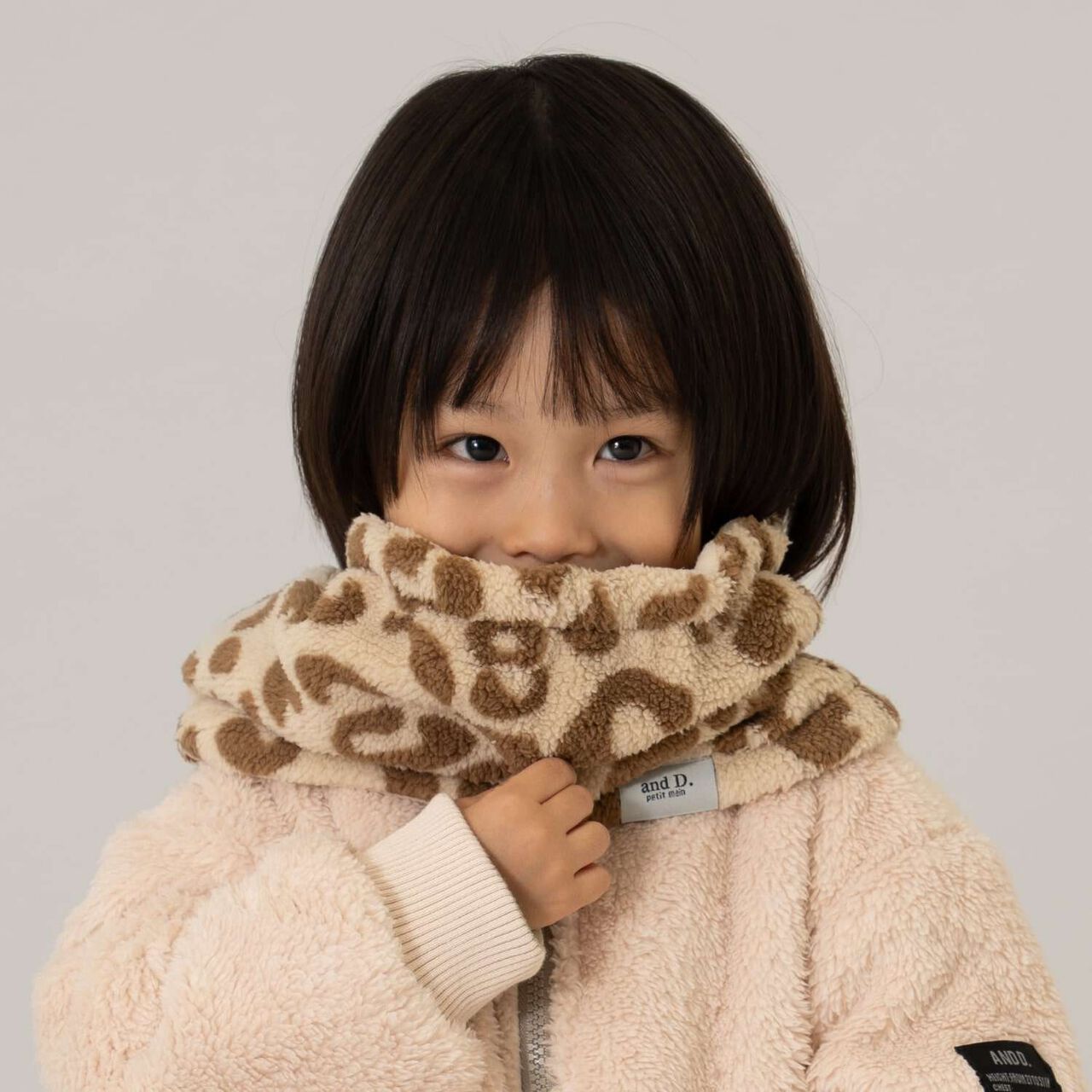 Reversible Snood,Brown, large image number 3