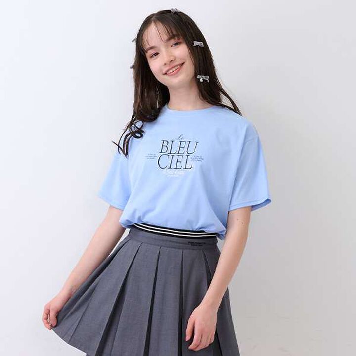 [GOOD PRICE] French Logo T-Shirt,Navy, medium image number 23
