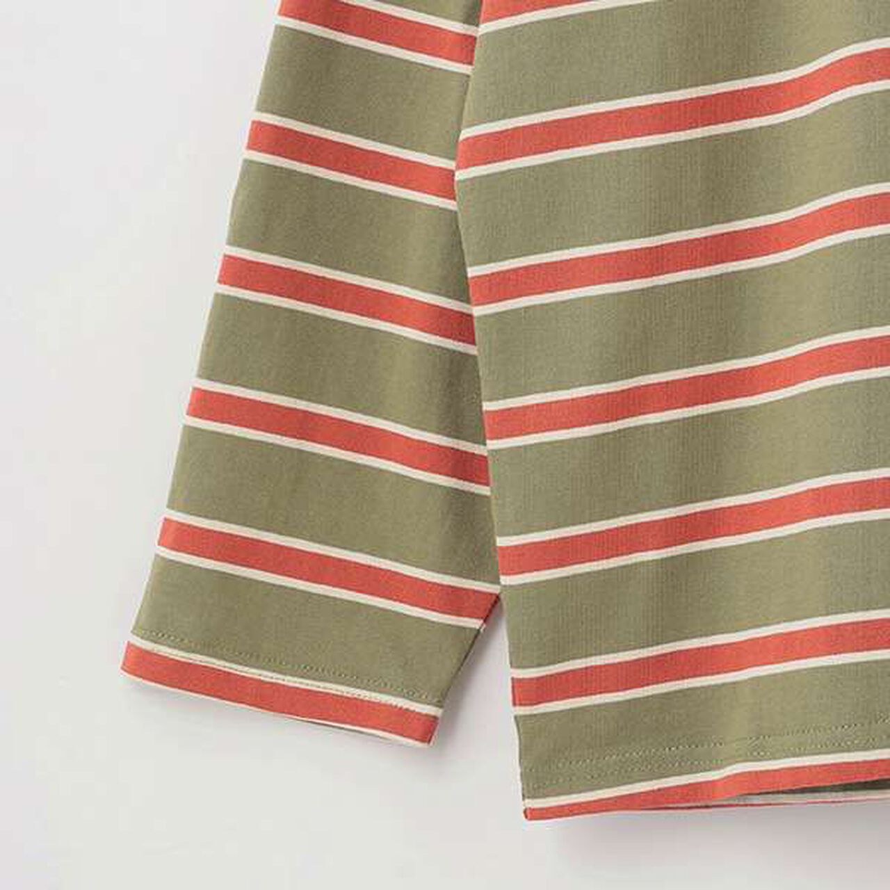 [Penfield] Dad Multi Stripe Set T,Green, large image number 7