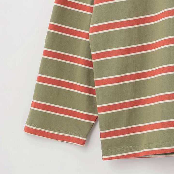 [Penfield] Dad Multi Stripe Set T,Green, medium image number 7