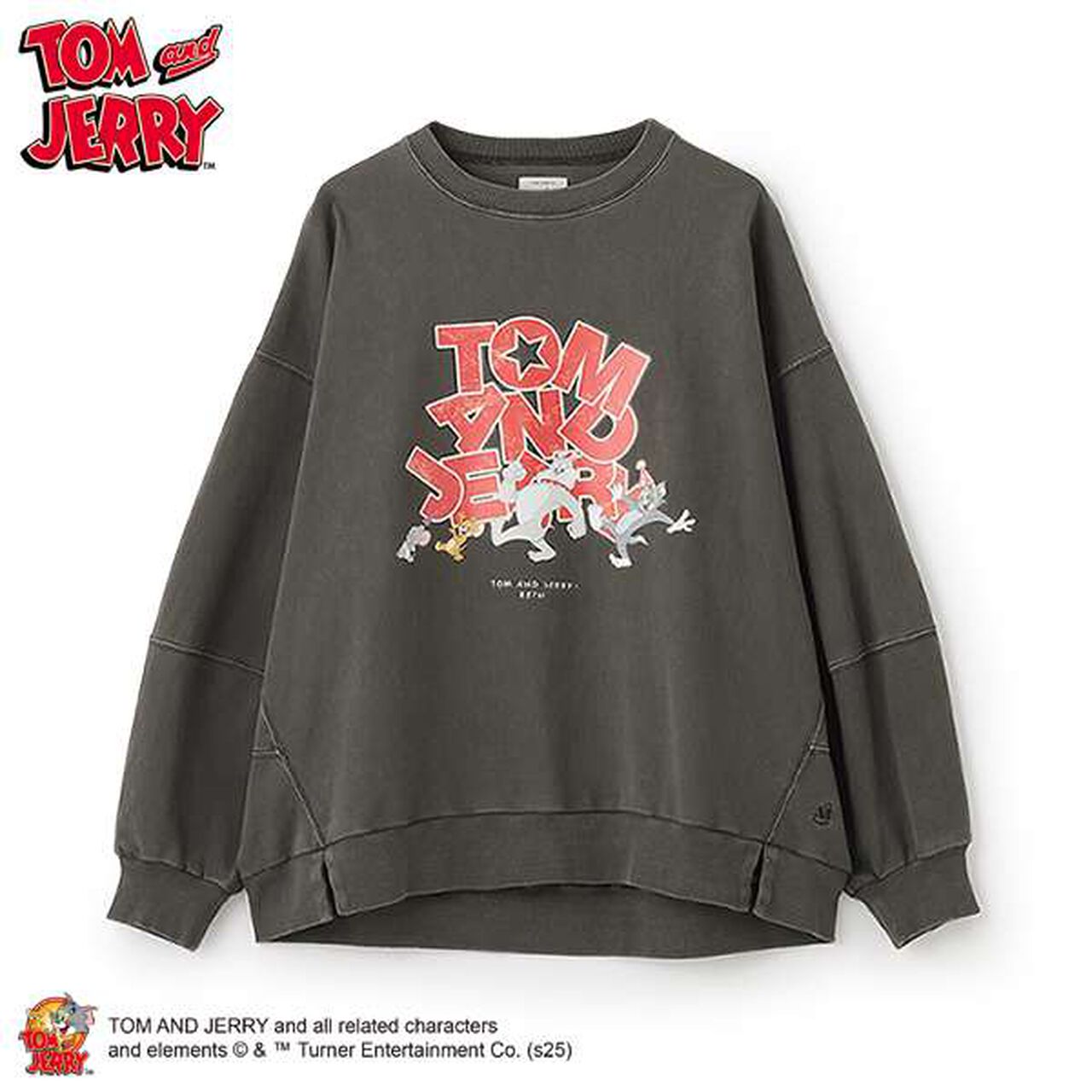 [AMI] [TOM AND JERRY] Photography Pullover,Gray, large image number 12