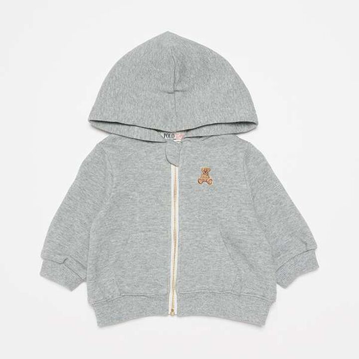 [POLO BCS] Zip-Up Parka (Baby Size),Navy, medium image number 9