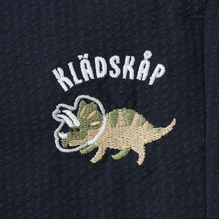 Dinosaur One-Point Long-Length Jogger Pants,Beige, medium image number 4