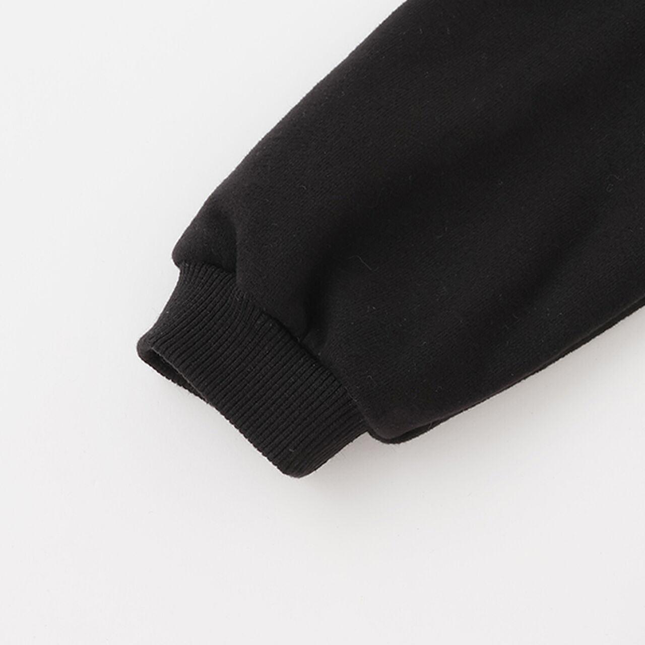 Heart Embroidery Color Block One-Piece Dress,Black, large image number 10