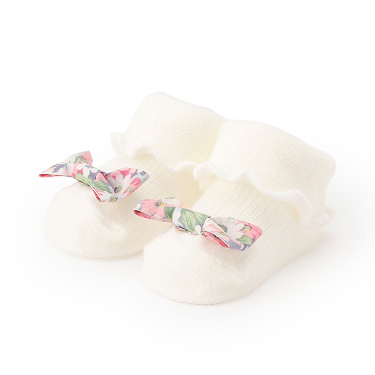 Mellow Ribbon Cup Socks,Light green, large image number 8