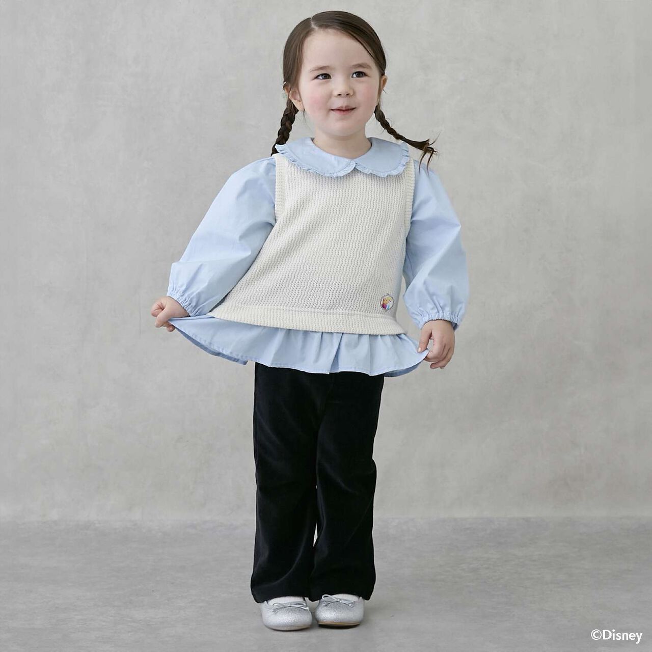 [Frozen] Vest Docking Top,Gray, large image number 3