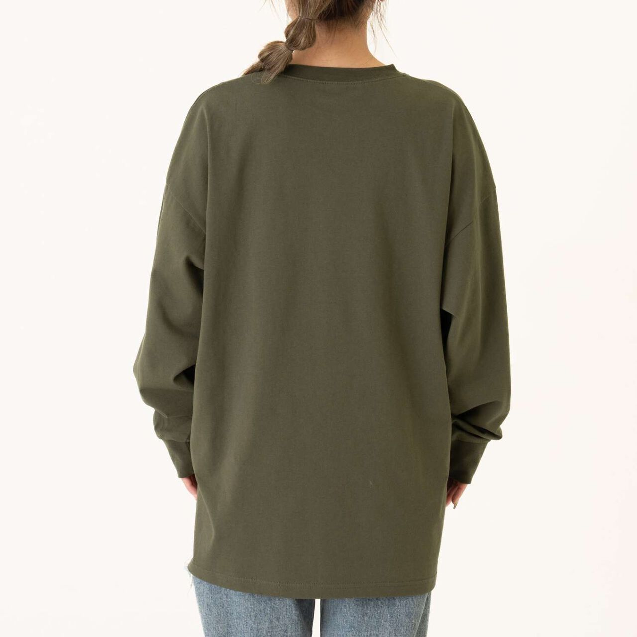 [Parent-Child Matching] [DAD] OFUZAKE Street Long Sleeve T-Shirt,Light gray, large image number 16