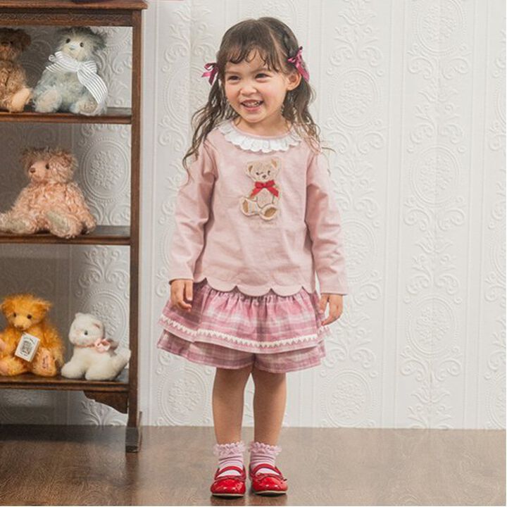 Teddy Bear Long-Sleeve T-Shirt,Light pink, medium image number 2