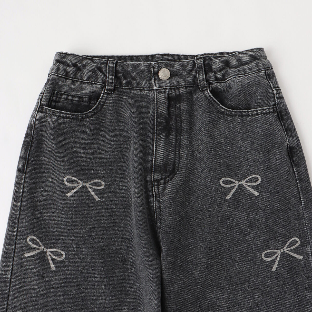 Ribbon Tie-Dye Pants,Blue, large image number 5