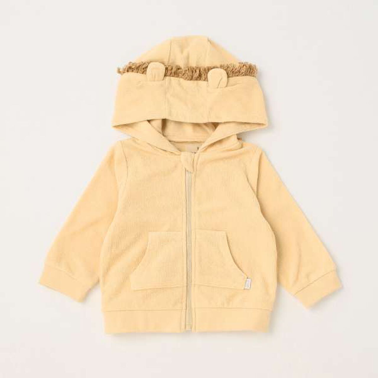 [Weak Acidity] Animal Zip Parka,Ivory, large image number 10