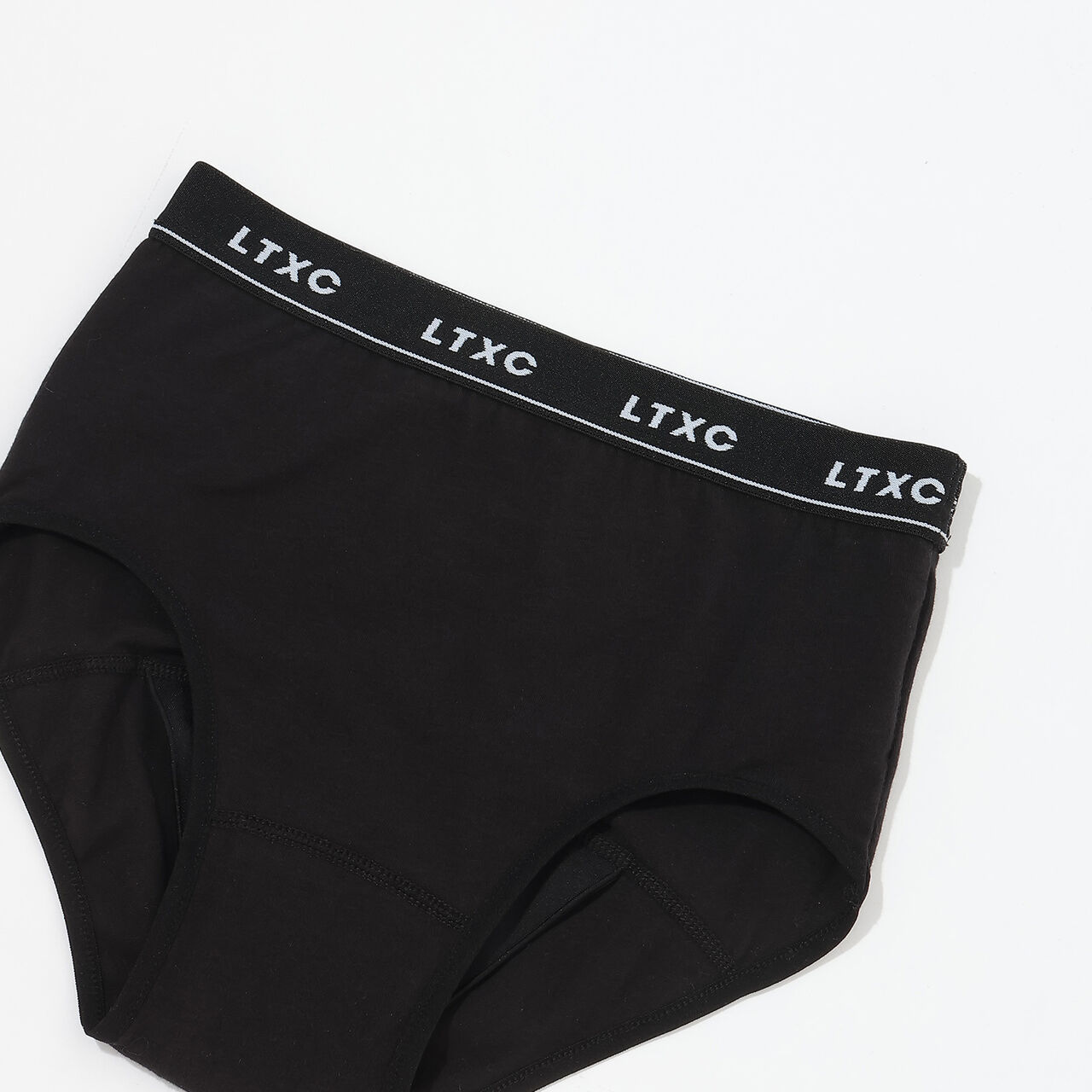 [LTXC] Waist Logo Sanitary Shorts,Black, large image number 2