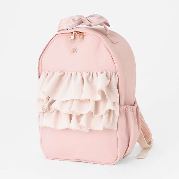 Chiffon Ruffle Backpack,Lavender, medium image number 1