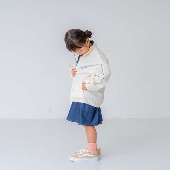 Reflective Windbreaker,Ivory, medium image number 1