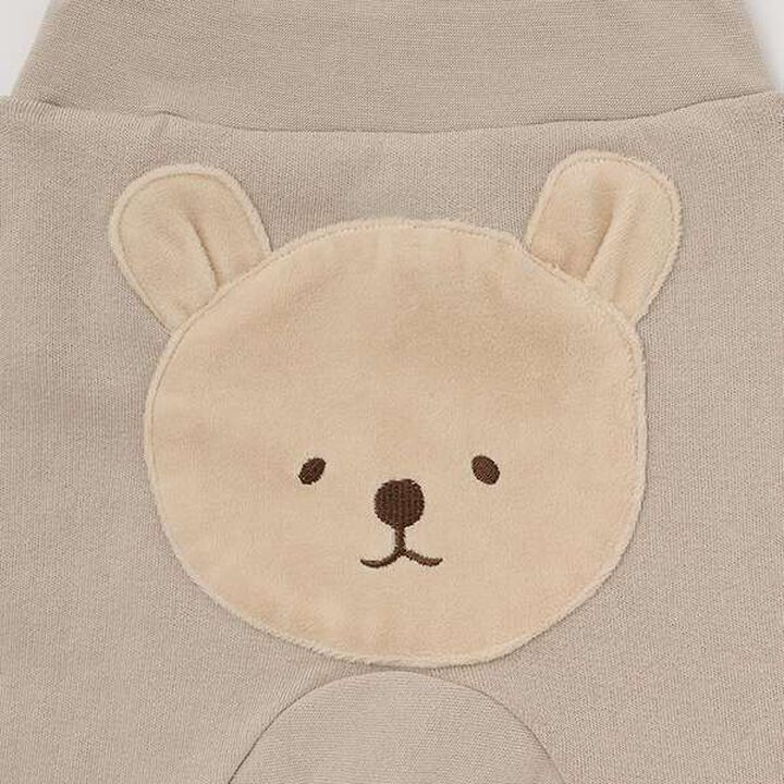 [Antibacterial Deodorant] Animal Bottoms Pants,Light beige, medium image number 8