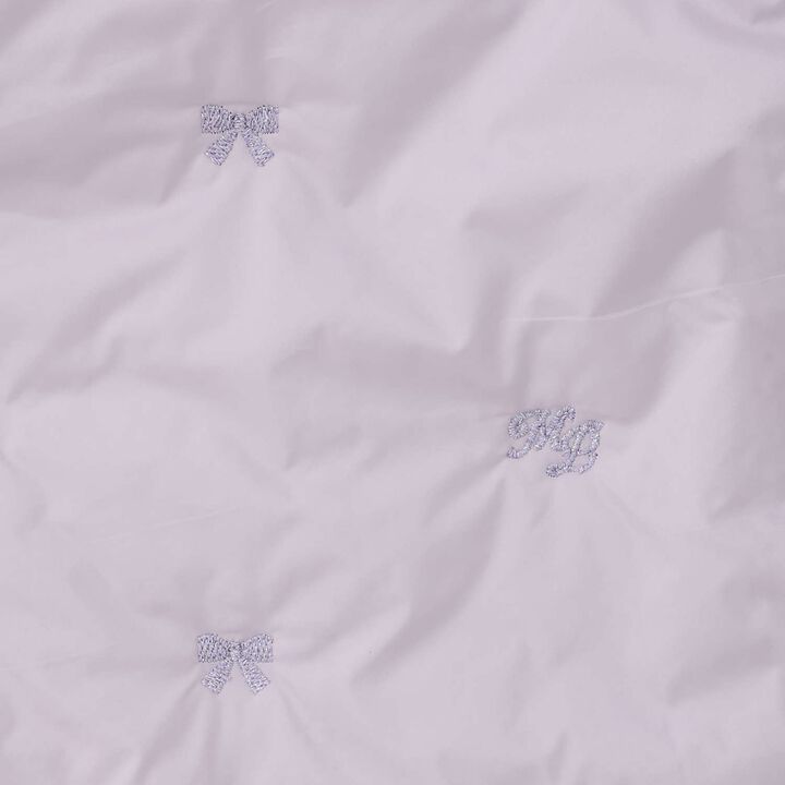 刺繡中棉與仿皮草雙面短夾克,薰衣草紫, medium image number 16