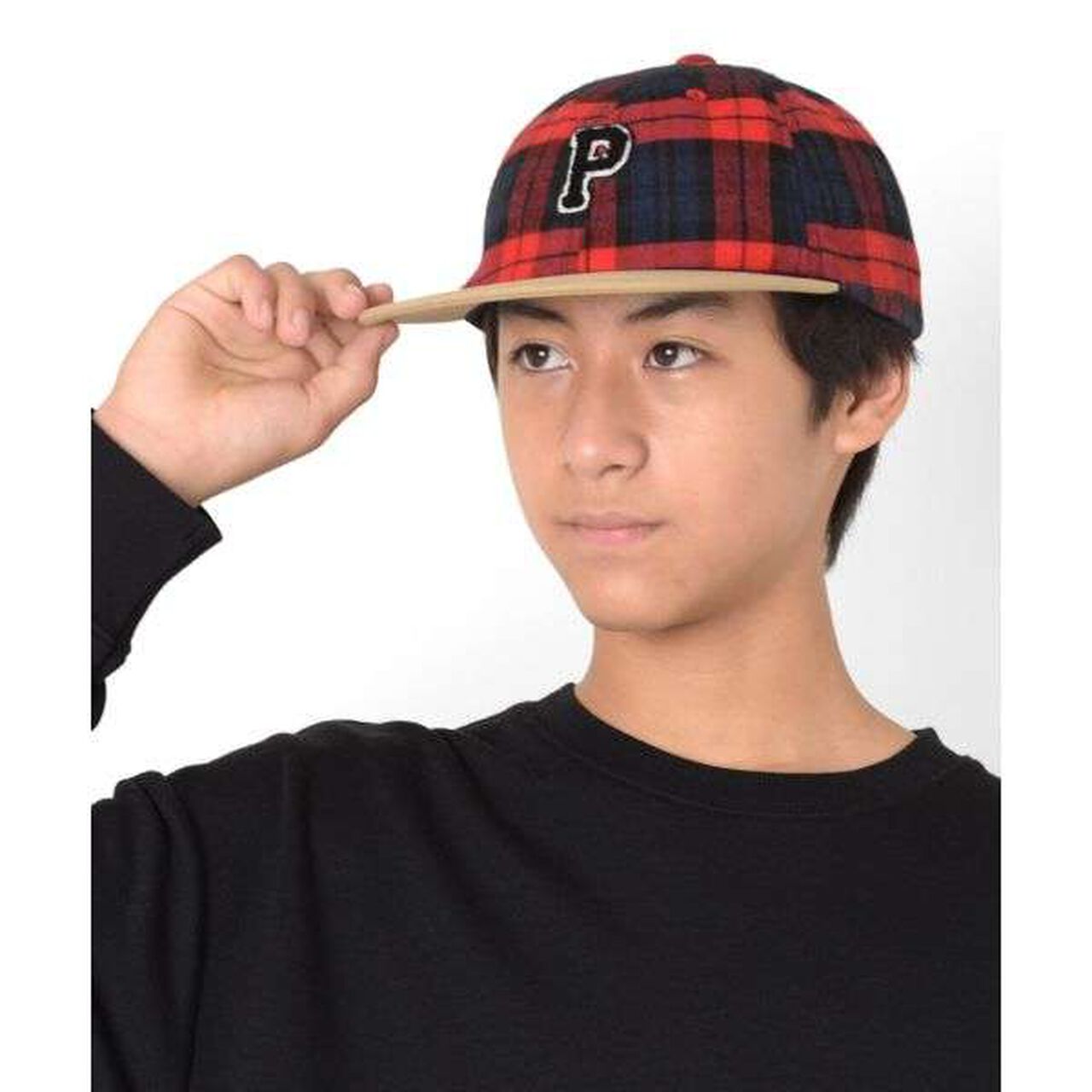 [Penfield] Two-Tone Check Cap,Green, large image number 14