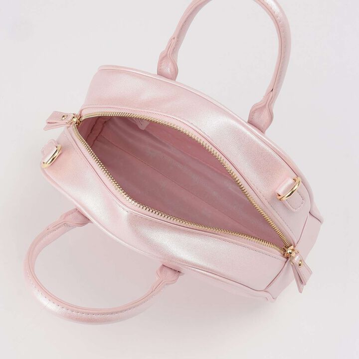 Heart Mirror 2 WAY Shoulder Bag,Light pink, medium image number 10