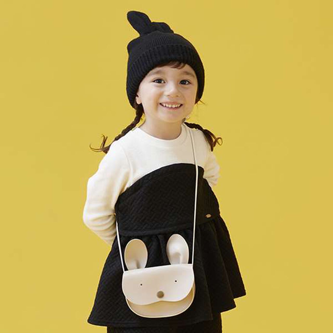 Animal Face Pouch,Gray, large image number 11