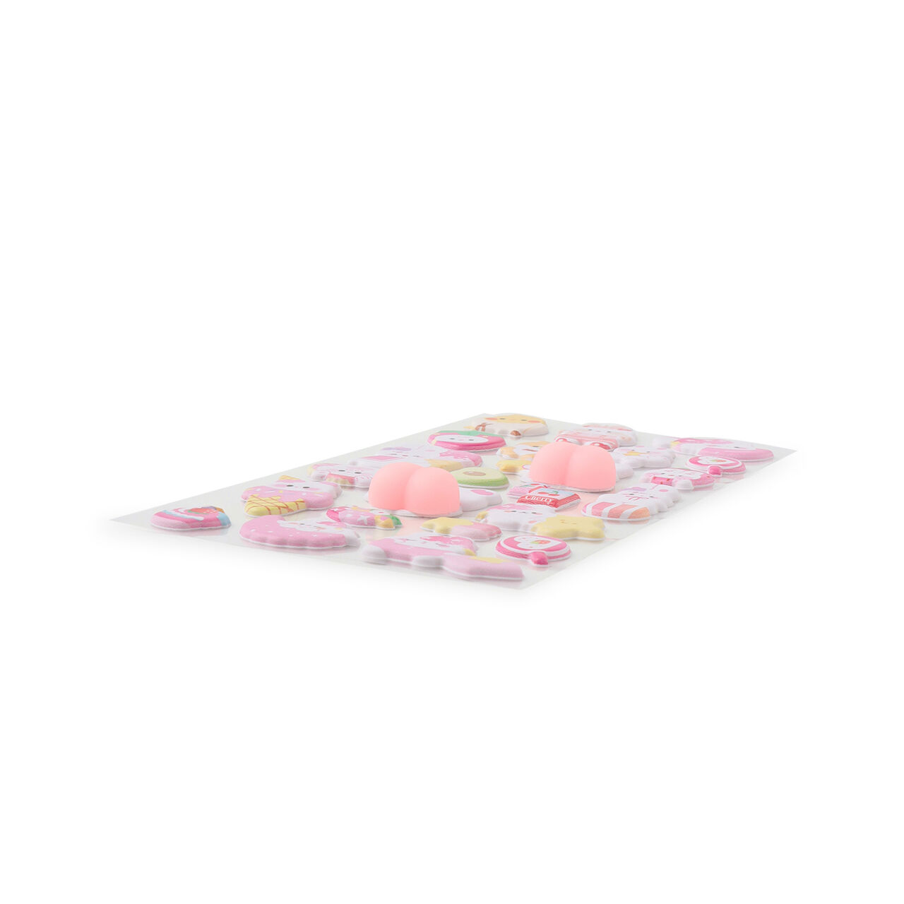 Animal Tail Stickers,Peach, large image number 1