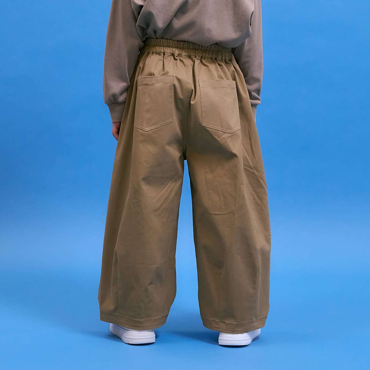 Volume Balloon Pants [MNCM],Khaki, large image number 18