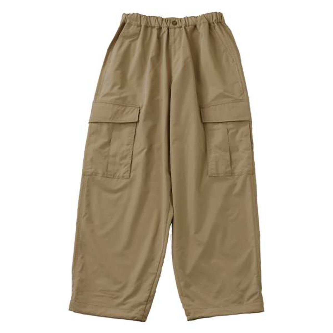 [Easycare] Poly Stretch Cargo Pants,Beige, large image number 16