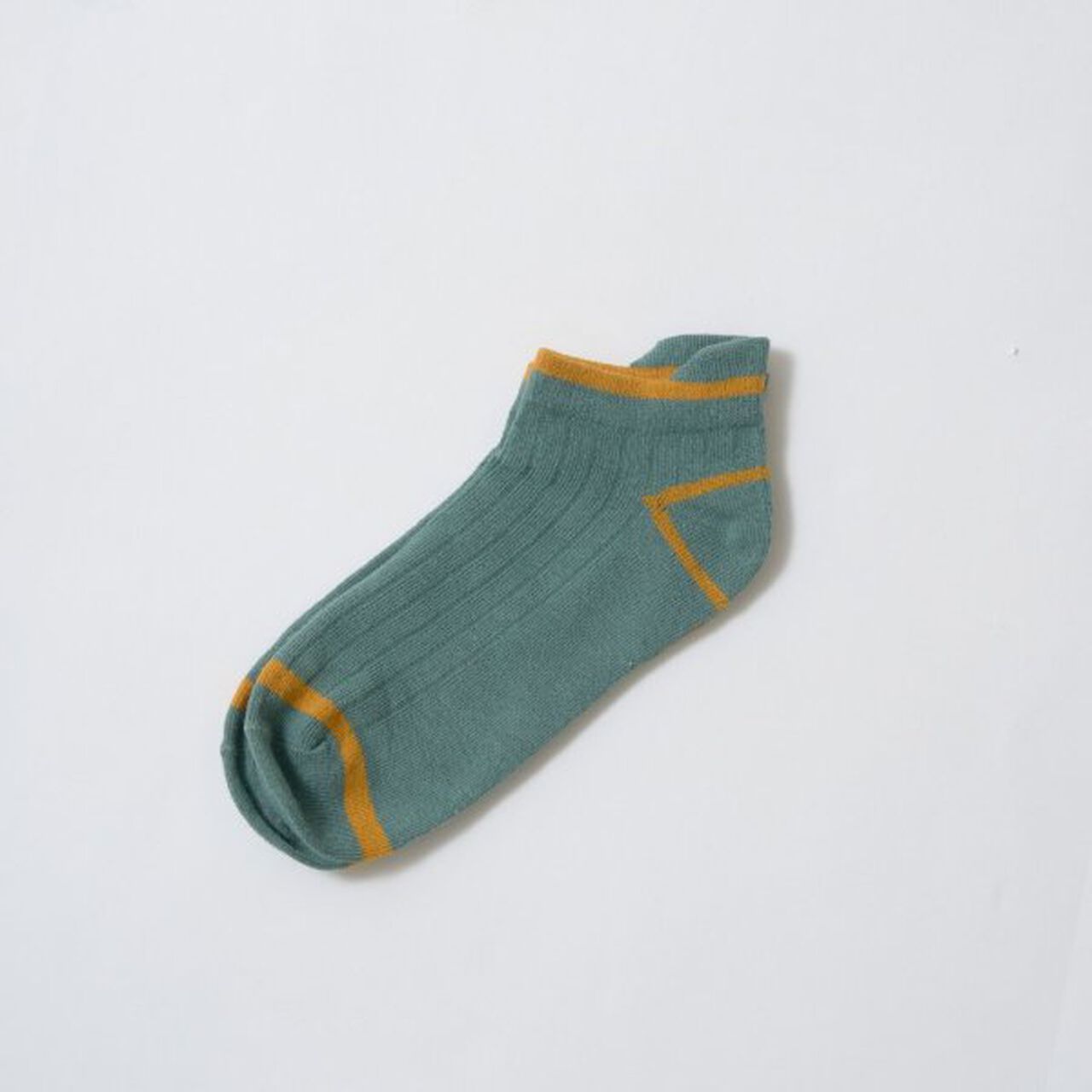 Bi-Color Ankle Socks,Moderate blue, large image number 6