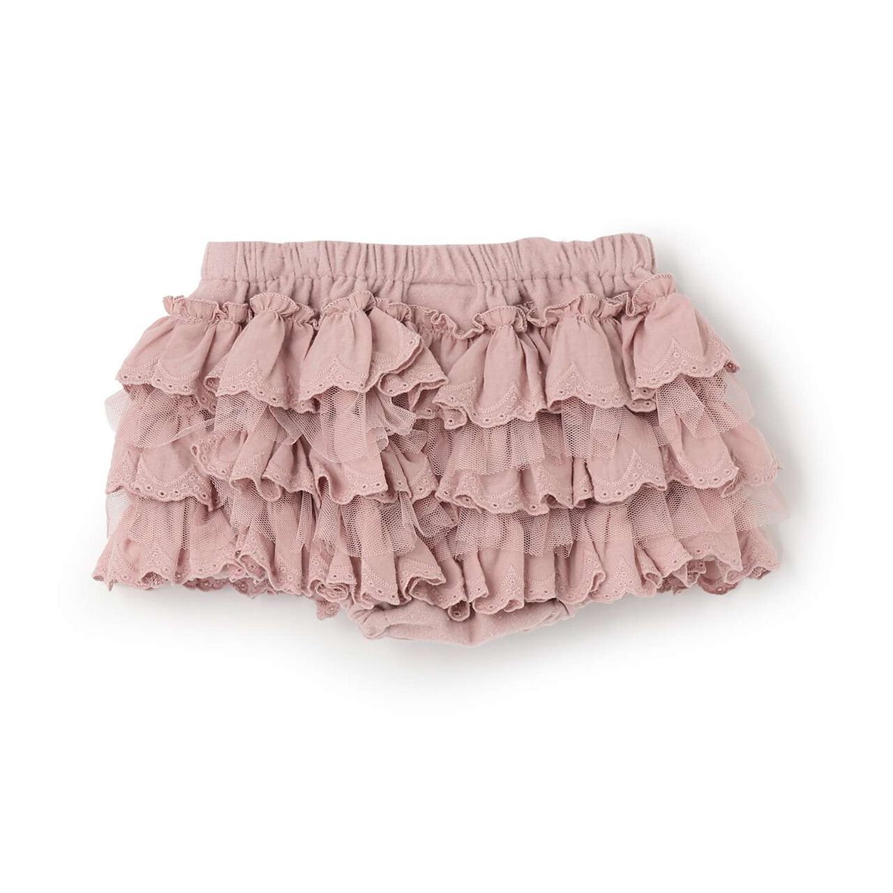 Lace Frilled Pants,Ivory, large image number 1