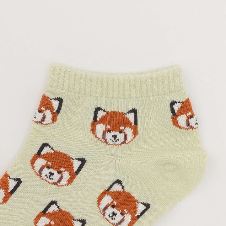 療癒動物刺繡球鞋襪,米白色, medium image number 1