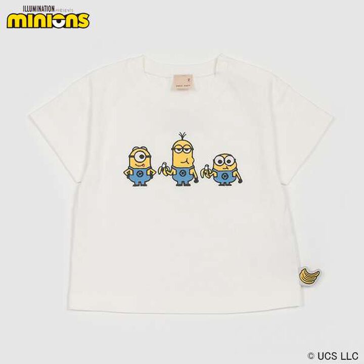 Minion Appliqu&eacute; T-Shirt,Off white, medium image number 16