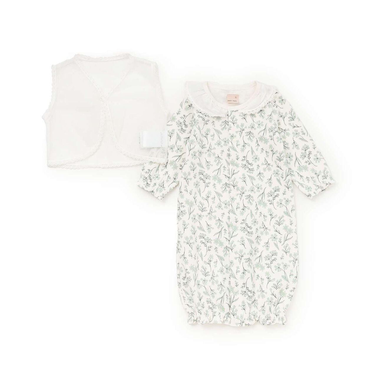 2 WAY All-in-One with Vest,Light khaki, large image number 3