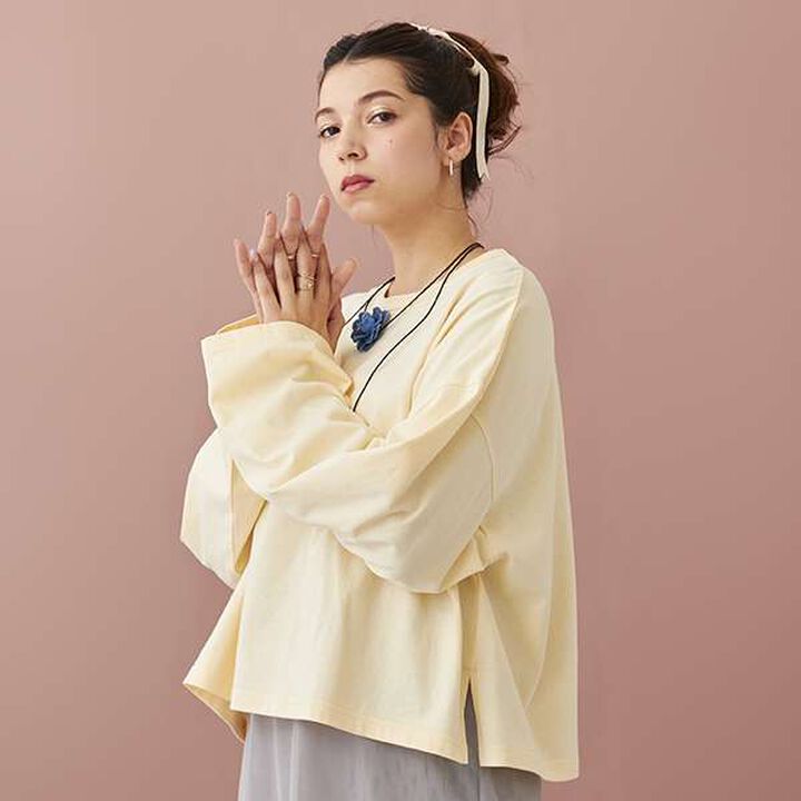 [LADIES] Choker Crop Top in Black,Charcoal gray, medium image number 7