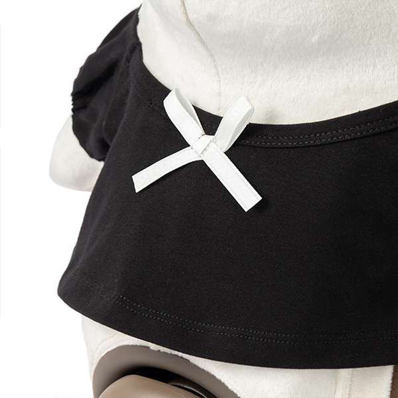 mezzo piano junior × LOVOT Ribbon Full T-Shirt,Black, large image number 5