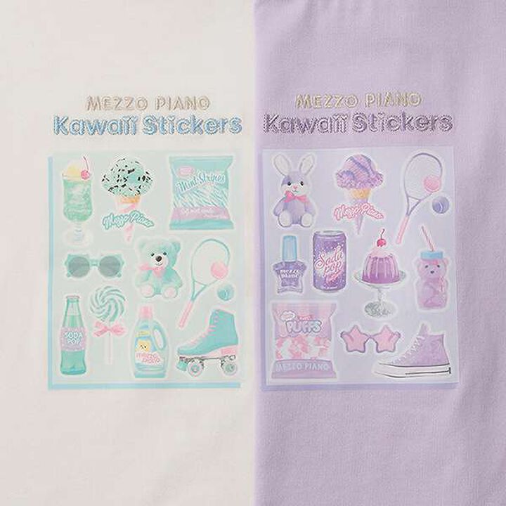 Tulle Layered Long-Sleeve T-Shirt,Off white, medium image number 10