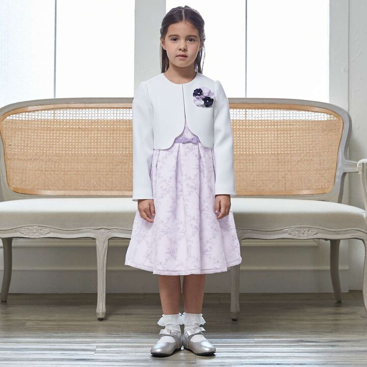 [Formal] Lace OP + No Collar JK Set,, medium