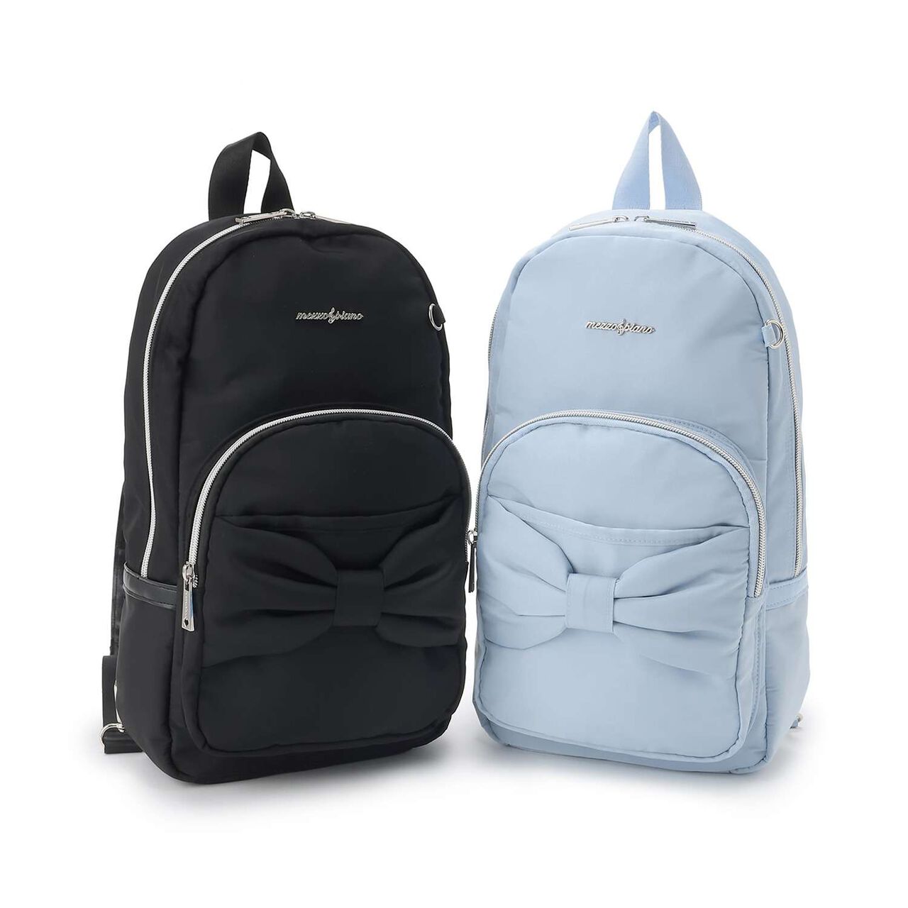 Ribbon Sling Bag♪,Light blue, large image number 11